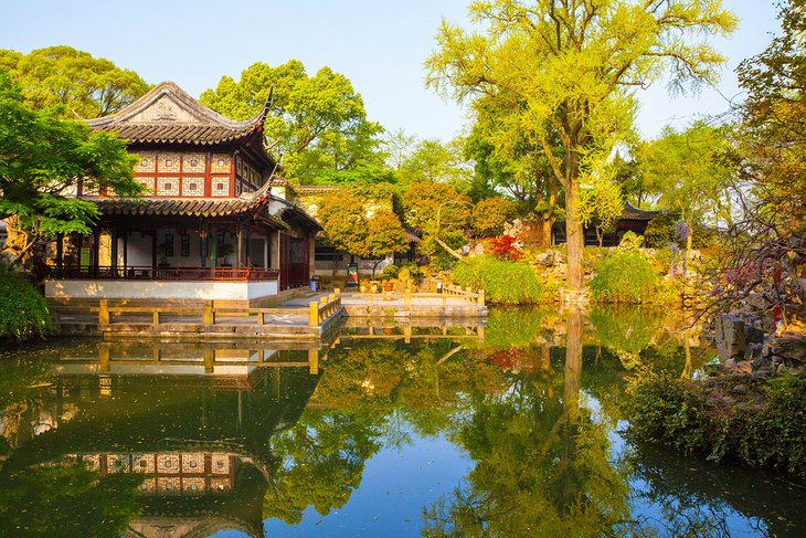 باغ های کلاسیک سوژو تور چین