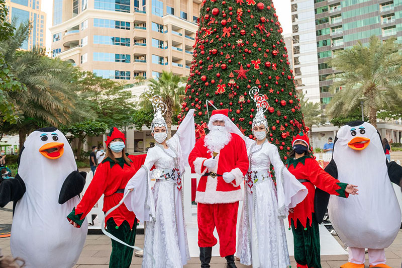تزئینات کریسمس در دبی